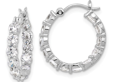 Sterling Silver Earrings Style QE17196 - Classique Jewelry Inc.