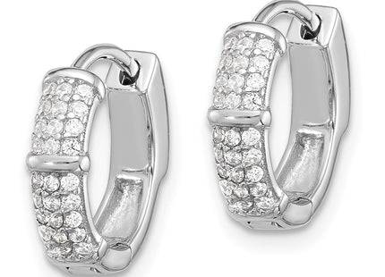 Sterling Silver Earrings Style QE17203 - Classique Jewelry Inc.