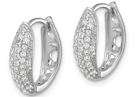 Sterling Silver Earrings Style QE17205 - Classique Jewelry Inc.