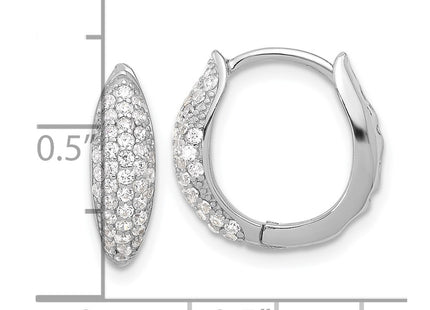 Sterling Silver Earrings Style QE17205 - Classique Jewelry Inc.