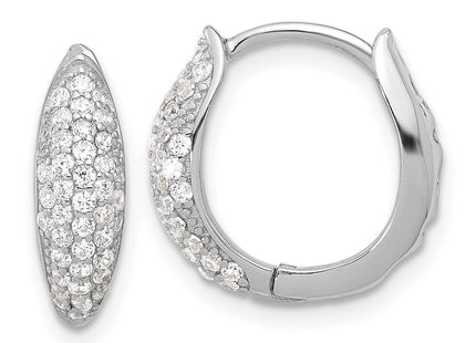 Sterling Silver Earrings Style QE17205 - Classique Jewelry Inc.