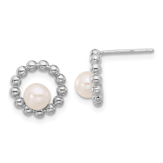 Sterling Silver Earrings Style QE17212 - Classique Jewelry Inc.