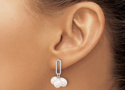 Sterling Silver Earrings Style QE17219 - Classique Jewelry Inc.