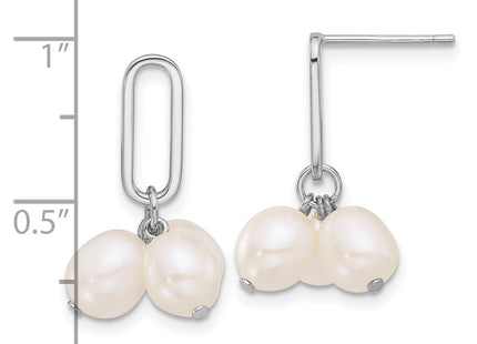 Sterling Silver Earrings Style QE17219 - Classique Jewelry Inc.
