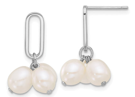 Sterling Silver Earrings Style QE17219 - Classique Jewelry Inc.
