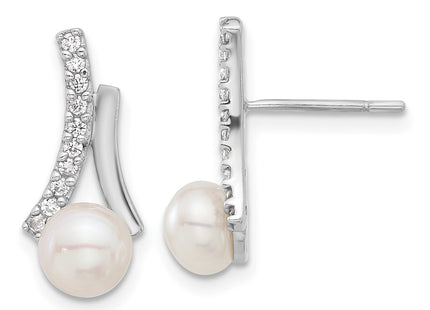 Sterling Silver Earrings Style QE17220 - Classique Jewelry Inc.