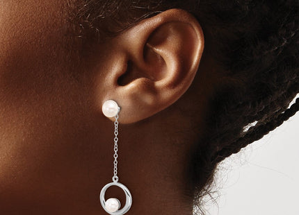 Sterling Silver Earrings Style QE17222 - Classique Jewelry Inc.