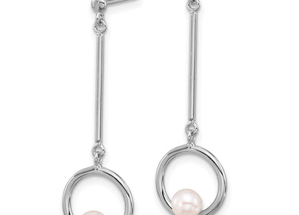 Sterling Silver Earrings Style QE17223 - Classique Jewelry Inc.