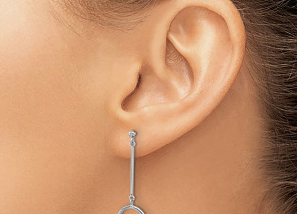 Sterling Silver Earrings Style QE17223 - Classique Jewelry Inc.