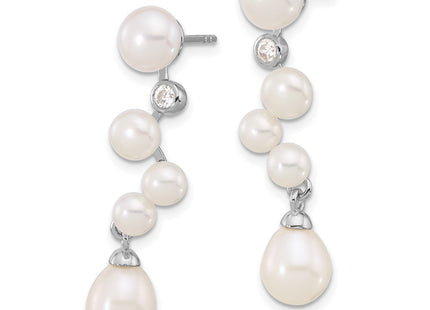 Sterling Silver Earrings Style QE17226 - Classique Jewelry Inc.