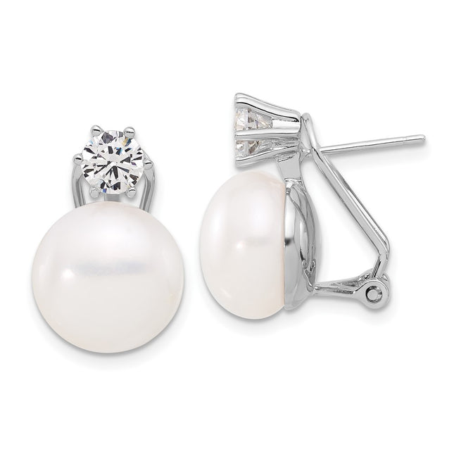 Sterling Silver Earrings Style QE17230 - Classique Jewelry Inc.