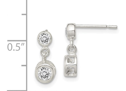 Sterling Silver Earrings Style QE1724 - Classique Jewelry Inc.