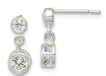 Sterling Silver Earrings Style QE1724 - Classique Jewelry Inc.