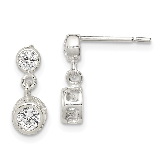 Sterling Silver Earrings Style QE1724 - Classique Jewelry Inc.