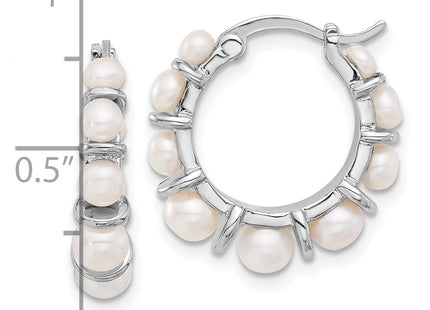 Sterling Silver Earrings Style QE17249 - Classique Jewelry Inc.