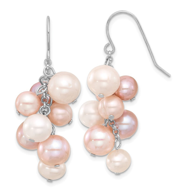 Sterling Silver Earrings Style QE17251 - Classique Jewelry Inc.