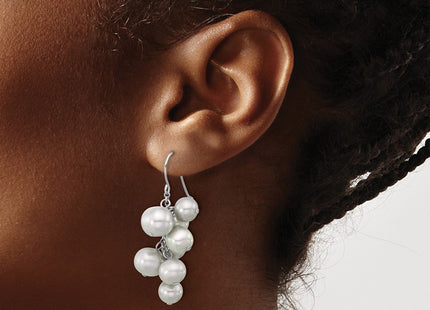 Sterling Silver Earrings Style QE17252 - Classique Jewelry Inc.