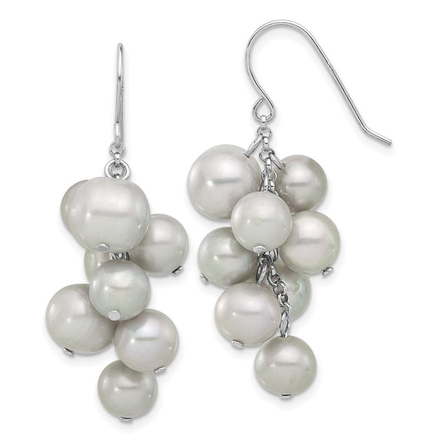Sterling Silver Earrings Style QE17252 - Classique Jewelry Inc.