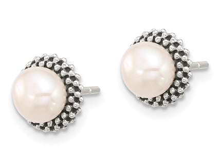 Sterling Silver Earrings Style QE17261 - Classique Jewelry Inc.