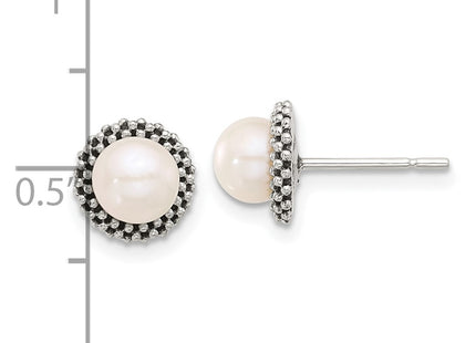 Sterling Silver Earrings Style QE17261 - Classique Jewelry Inc.