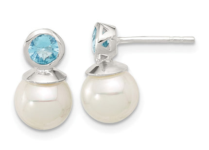 Sterling Silver Earrings Style QE17264 - Classique Jewelry Inc.