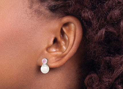 Sterling Silver Earrings Style QE17265 - Classique Jewelry Inc.