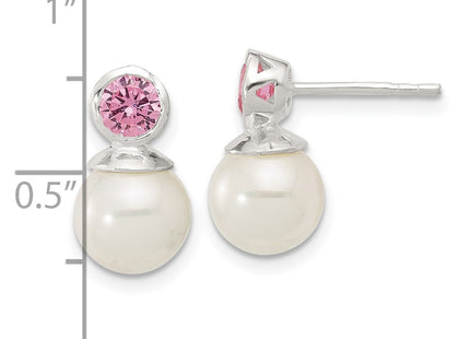 Sterling Silver Earrings Style QE17265 - Classique Jewelry Inc.