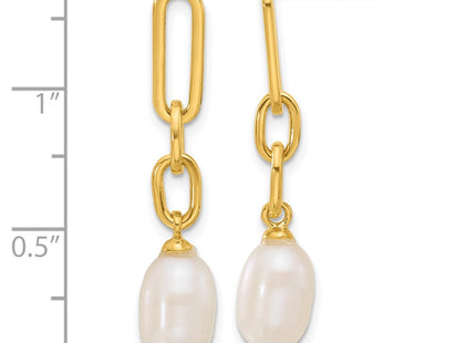 Sterling Silver Earrings Style QE17270GP - Classique Jewelry Inc.