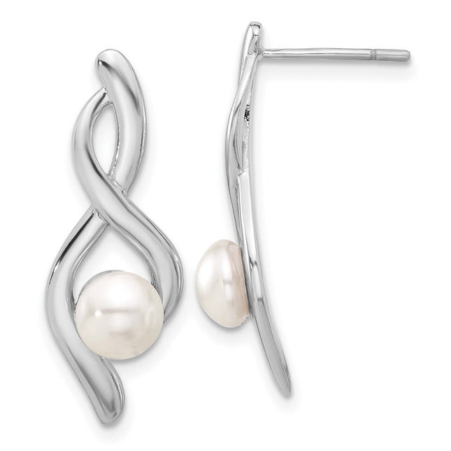 Sterling Silver Earrings Style QE17271 - Classique Jewelry Inc.