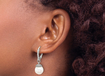 Sterling Silver Earrings Style QE17275 - Classique Jewelry Inc.