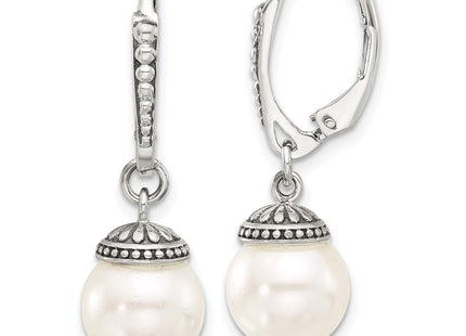 Sterling Silver Earrings Style QE17275 - Classique Jewelry Inc.