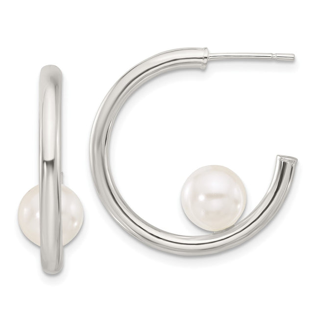 Sterling Silver Earrings Style QE17278 - Classique Jewelry Inc.