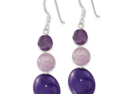 Sterling Silver Earrings Style QE17302 - Classique Jewelry Inc.