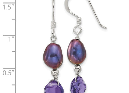 Sterling Silver Earrings Style QE17304 - Classique Jewelry Inc.