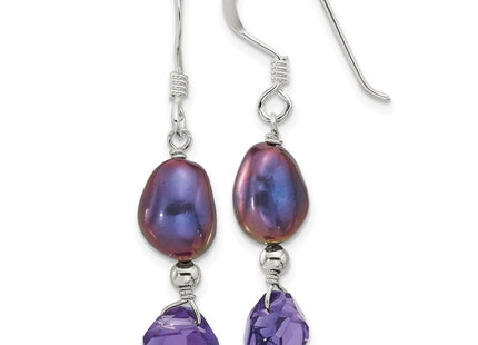 Sterling Silver Earrings Style QE17304 - Classique Jewelry Inc.