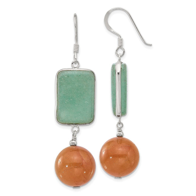 Sterling Silver Earrings Style QE17319 - Classique Jewelry Inc.