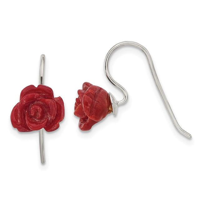 Sterling Silver Earrings Style QE17332 - Classique Jewelry Inc.