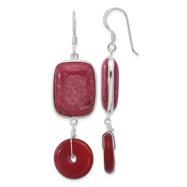 Sterling Silver Earrings Style QE17335 - Classique Jewelry Inc.