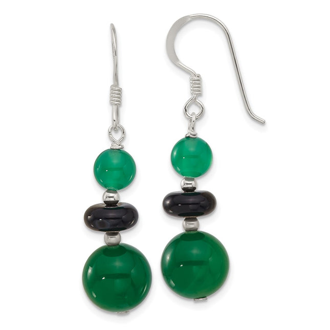 Sterling Silver Earrings Style QE17352 - Classique Jewelry Inc.