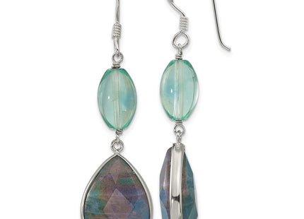 Sterling Silver Earrings Style QE17360 - Classique Jewelry Inc.