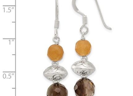 Sterling Silver Earrings Style QE17390 - Classique Jewelry Inc.