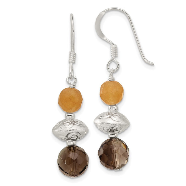 Sterling Silver Earrings Style QE17390 - Classique Jewelry Inc.