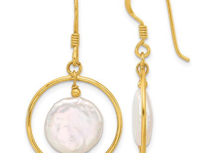 Sterling Silver Earrings Style QE17395GP - Classique Jewelry Inc.