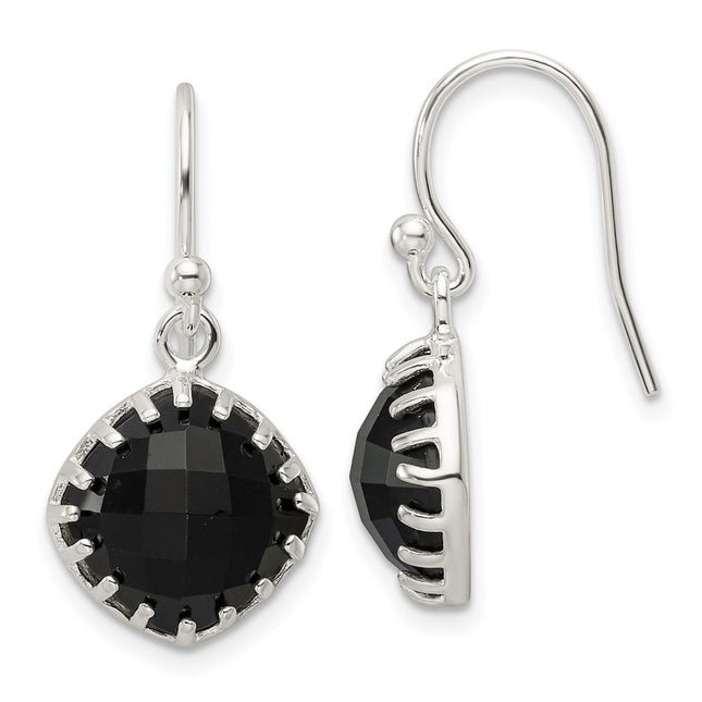 Sterling Silver Earrings Style QE17401 - Classique Jewelry Inc.