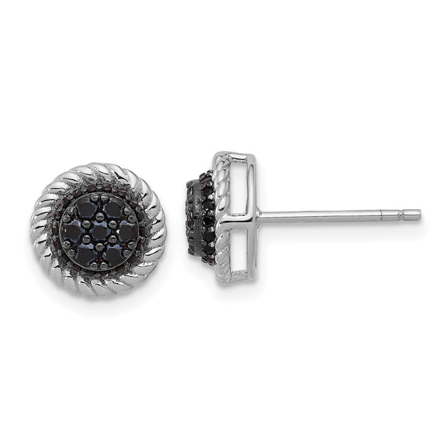 Sterling Silver Earrings Style QE17406 - Classique Jewelry Inc.