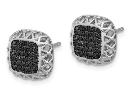 Sterling Silver Earrings Style QE17407 - Classique Jewelry Inc.