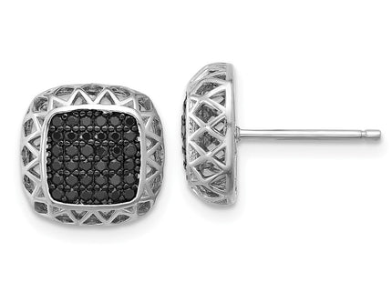 Sterling Silver Earrings Style QE17407 - Classique Jewelry Inc.