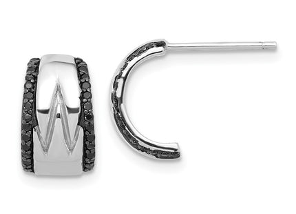 Sterling Silver Earrings Style QE17409 - Classique Jewelry Inc.