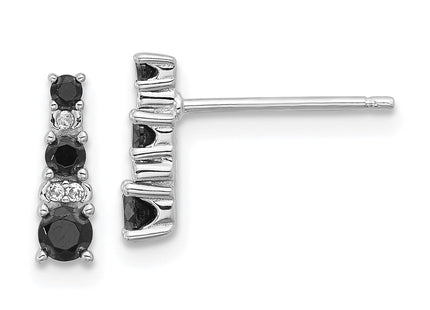 Sterling Silver Earrings Style QE17411 - Classique Jewelry Inc.