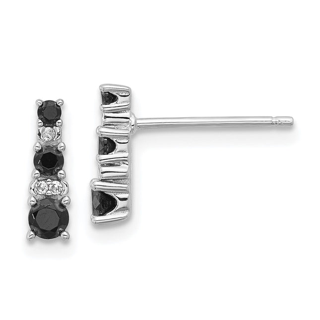 Sterling Silver Earrings Style QE17411 - Classique Jewelry Inc.